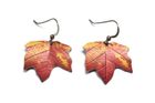 Autumn leaf necklaces & earrings by Photofinish Jewellery